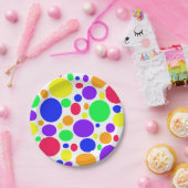 単に汚れた斑点 ペーパープレート (パーティー)