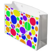 単に汚れた斑点 ラージペーパーバッグ (裏面アングル)