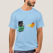 単に爆竹ダンペスターファイアカラーティー Tシャツ (正面)