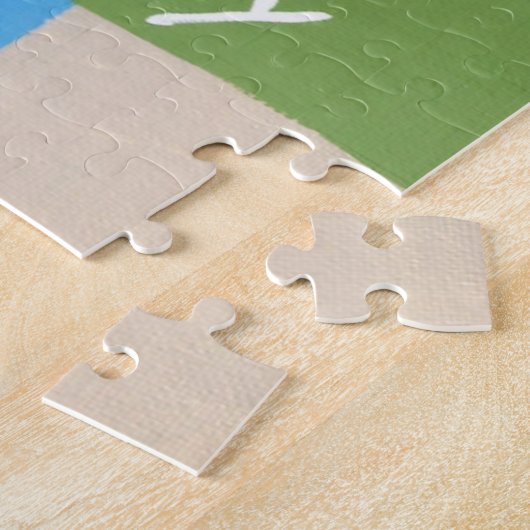 単に生きる ジグソーパズル (側面)