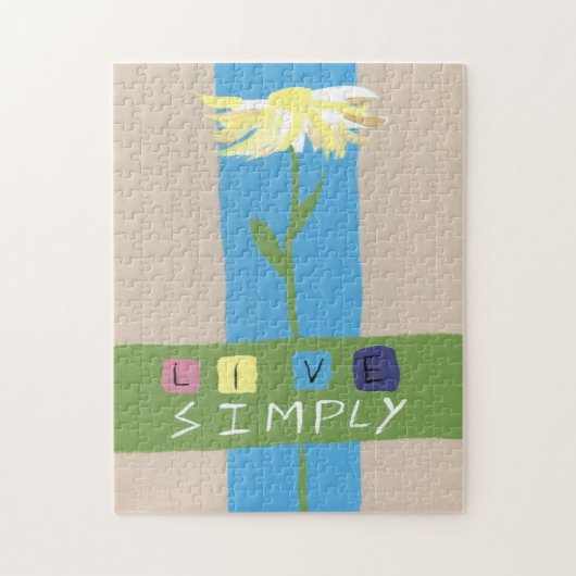 単に生きる ジグソーパズル (縦)