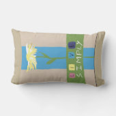 単に生きる ランバークッション (裏面)