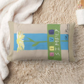 単に生きる ランバークッション (ブランケット)