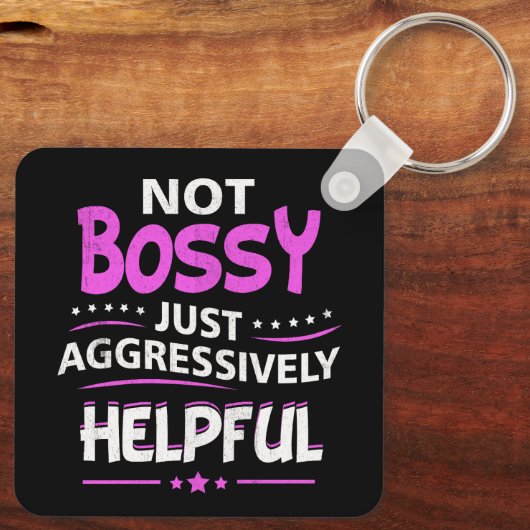 単に積極的に役に立たないおもしろいことわざF キーホルダー (裏面)