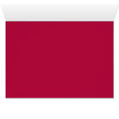 単に素晴らしい放射赤い写真のテーブルカード (内部横(下))