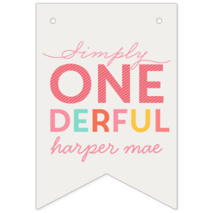 単に素晴らしい バンティングフラッグ