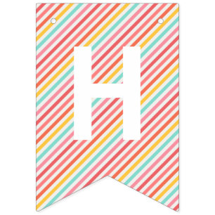 単に素晴らしい バンティングフラッグ