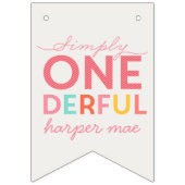 単に素晴らしい バンティングフラッグ (第1の旗)