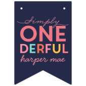 単に素晴らしい バンティングフラッグ (第1の旗)