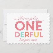 単に素晴らしい 招待状