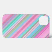 単に素晴らしストライプピンク Case-Mate iPhoneケース (裏面 (横))