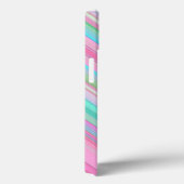 単に素晴らしストライプピンク Case-Mate iPhoneケース (裏面 / 右)