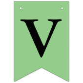 単に色とテキスト：良い旅行を持っている バンティングフラッグ (第3の旗)