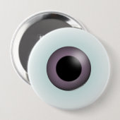 単に見つめるバックピンボタン 缶バッジ (正面&裏面)