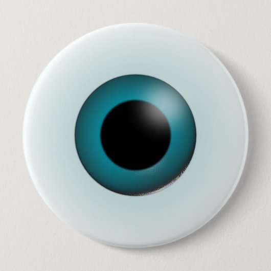 単に見つめるバックピンボタン 缶バッジ (正面)