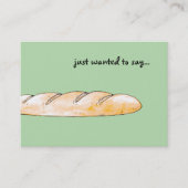 単に言いたかった… (バフランスのゲットパン) 名刺 (正面)