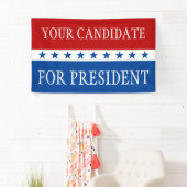 単に記号-星 + あなたのアイディア 横断幕 (インサイチュ)