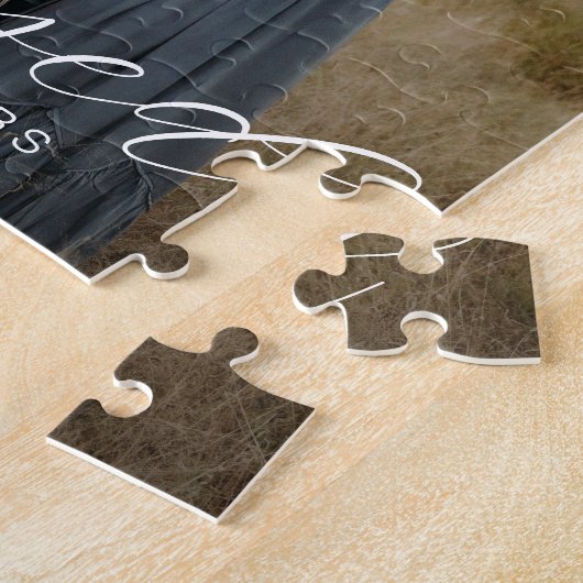 単に賛美パーソナライズされた写真パズル ジグソーパズル (側面)