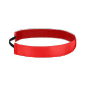 単に赤無地の色 アスレチックヘッドバンド (左)