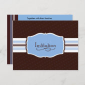 単に送信された招待状 インビテーションポストカード (正面/裏面)