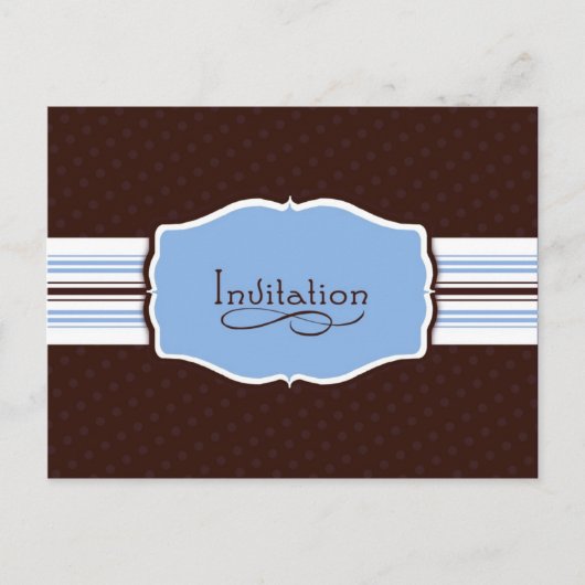 単に送信された招待状 インビテーションポストカード (正面)