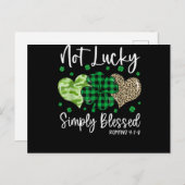 単に運が悪い賛美 ポストカード (正面/裏面)