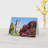 単に風光明媚なカー空白のド カード (黄色い花)