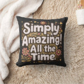 単に驚くべきこと クッション (ブランケット)