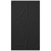 単に黒無地の色カスタマイズだ テーブルクロス (正面)