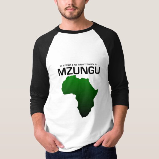 単にmzungu tシャツ (正面)