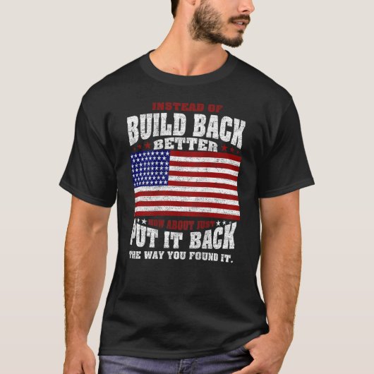 単にPutについてより良いビルドの代わりに(O) Tシャツ (正面)