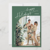 単エレガントにスタイリッシュ2 PHOTOクリスマスグリーティング シーズンカード (正面)