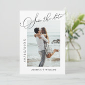 単エレガントに書結婚道の写真 セーブザデート (スタンド正面)