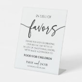 単エレガント純結婚主義の支持に代わる 台座サイン (正面)