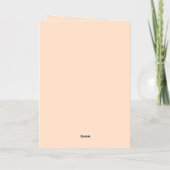 単カスタマイズにグリーティングカード 箔グリーティングカード (裏面)