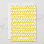 単スタイリッシュに |卒業発表 |白 案内状 (裏面)