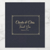 単パーソナライズされたに美しい ワインラベル (シングルラベル)