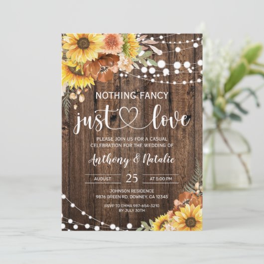 単ファンシーなる駆け落ち結婚の 招待状 (スタンド正面)