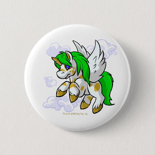 単ミステリー島の近くで保つ島 缶バッジ (正面)