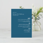 単モダンに、トレンディー結婚の メニュー (スタンド正面)