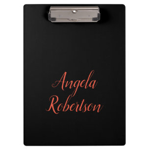 単モダン純シンプルミニマリストの名前 クリップボード