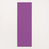 単モダン紫の無地のグラデーション波形パターン ヨガマット (裏面)