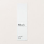 単ユニークモダン極主義 名刺 (外部フラット)