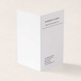 単ユニークモダン極主義 名刺