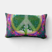 単一性および平和生命の樹 ランバークッション (裏面)