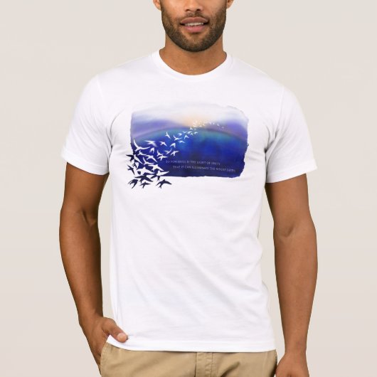 単一性のライト Tシャツ (正面)