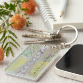 単一性の木のキーホルダー-愛は方法を知っています キーホルダー (正面右)