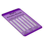 単位カラープレミアム無地のフレキシマグネット マグネット (右側)