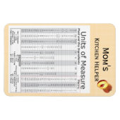 単位ピーチデザイン マグネット (横)