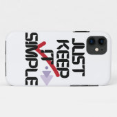 単保シンプル | ミニマルiPhoneケース Case-Mate iPhoneケース (裏面(横))